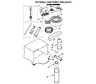 Whirlpool BHAC0500BS0 optional parts (not included) diagram