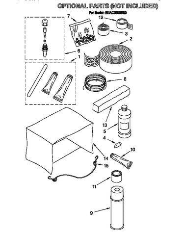 Optional parts (not included)