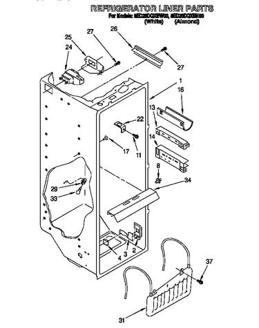 Refrigerator liner