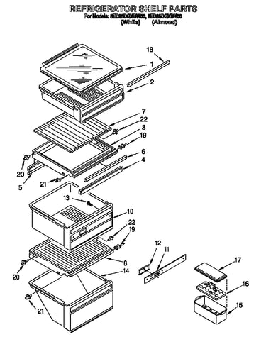 Refrigerator shelf