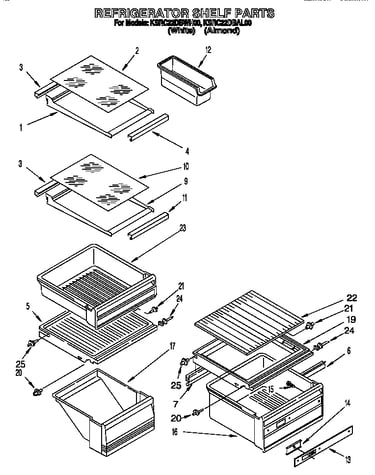 Refrigerator shelf
