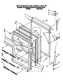Refrigerator door