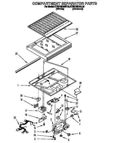Compartment separator