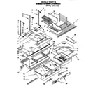 KitchenAid KTRC18KAAL11 shelf diagram