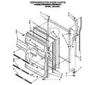 KitchenAid KTRC18KAAL11 refrigerator door diagram