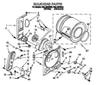 Roper RGL4634BL0 bulkhead diagram