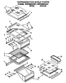 Refrigerator shelf