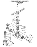 Pump and spray arm