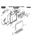 Frame and console