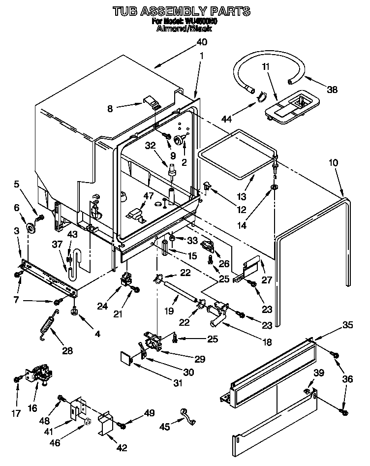 Tub assembly