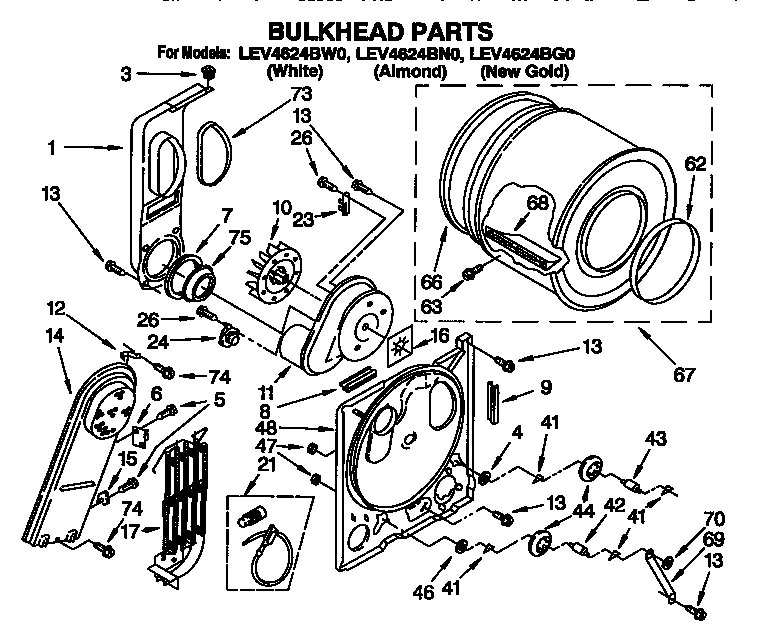 Parts diagram