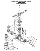 Pump and spray arm