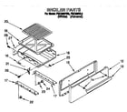 Roper FGC355VW3 broiler diagram