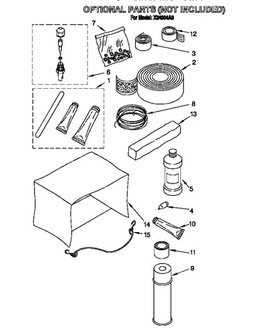 Optional parts (not included)