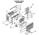 Roper X07002X01 cabinet diagram