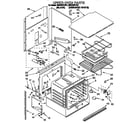 Whirlpool RB270PXYQ1 upper oven diagram
