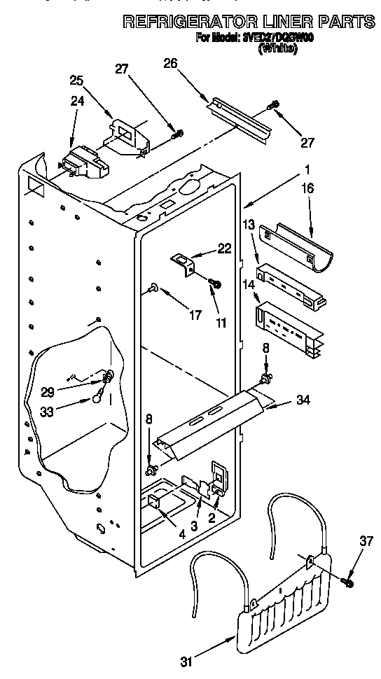 Refrigerator liner