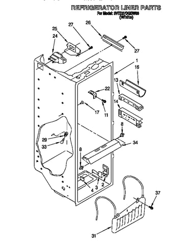 Refrigerator liner