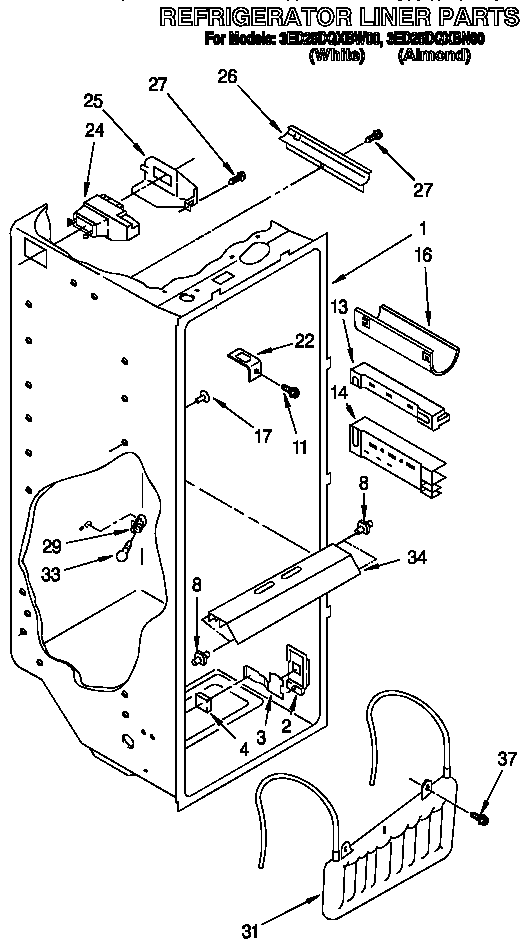 Refrigerator liner