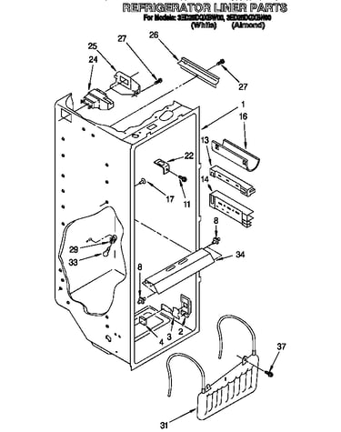 Refrigerator liner