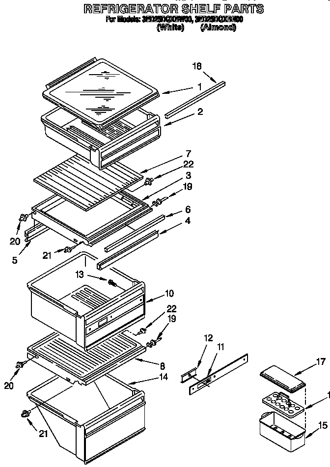 Refrigerator shelf