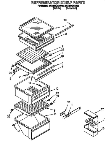 Refrigerator shelf