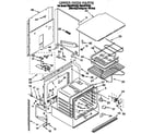 Whirlpool RB270PXYQ0 upper oven diagram