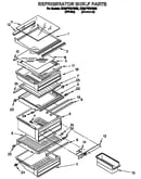Refrigerator shelf
