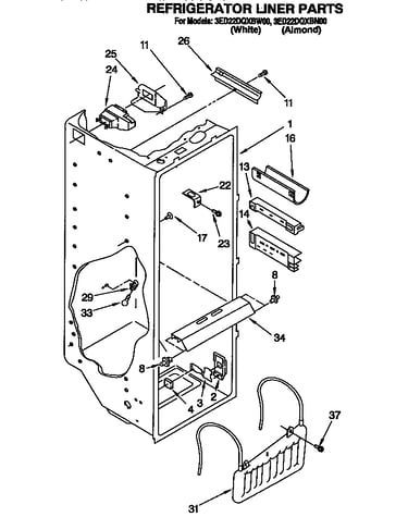 Refrigerator liner