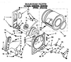 Whirlpool LGR4624BW0 bulkhead diagram
