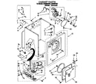 Whirlpool LGR5624BN0 cabinet diagram
