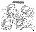 Whirlpool LGR5624BN0 bultkhead diagram