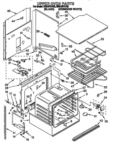 Upper oven