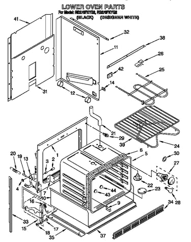 Lower oven