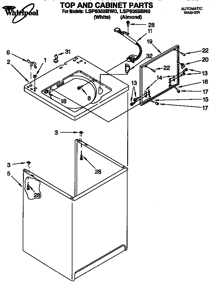 TOP AND CABINET