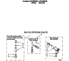 Whirlpool LSP9355BW0 water system diagram