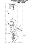 Brake and drive tube