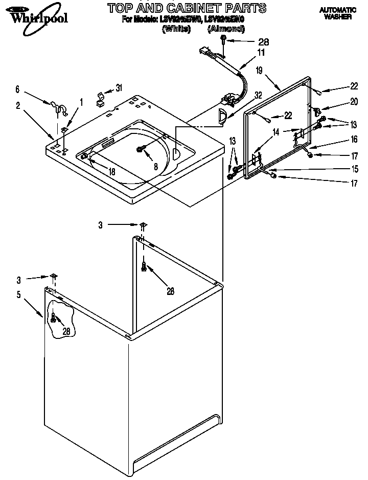 TOP AND CABINET