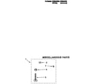 Whirlpool LSV9245BW0 miscellaneous diagram