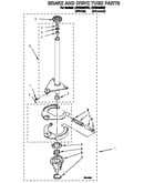 Brake and drive tube