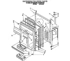 Whirlpool 3ET18DKXAW01 refrigerator door diagram