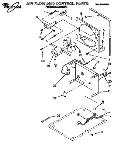 Air flow and control parts