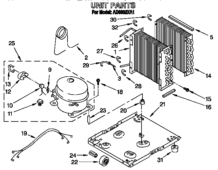 Unit parts