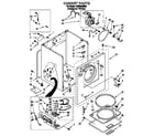 Whirlpool LGR4624BQ0 cabinet diagram