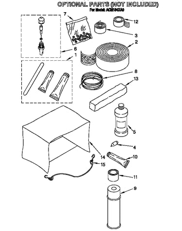 Optional parts (not included)