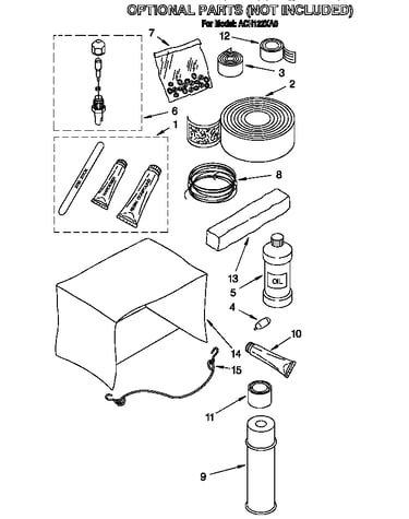 Optional parts (not included)