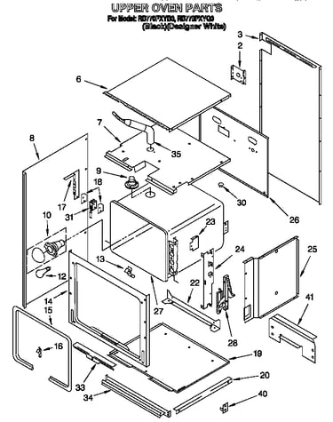 Upper oven