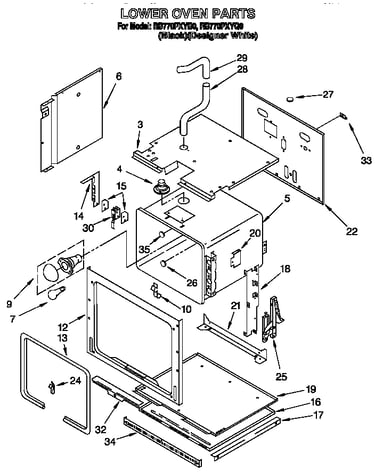 Lower oven