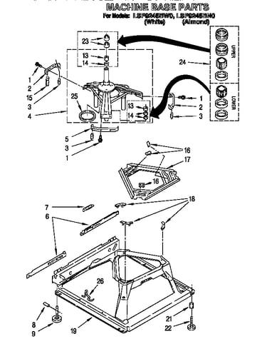 Machine base