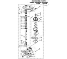 Whirlpool LSP9245BW0 gearcase diagram